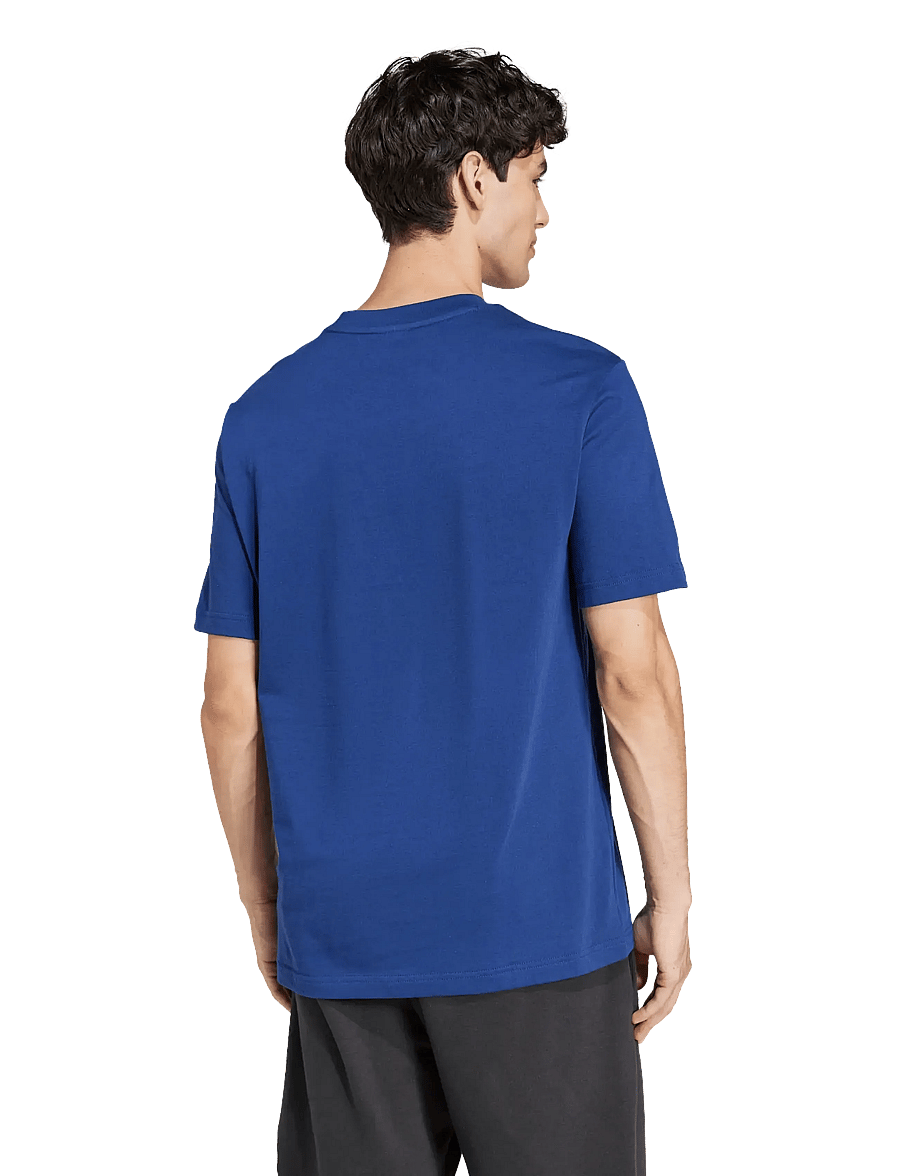adidas Sportswear - M SL SJ T - oberteile & t-shirts - dkblue/white - 5