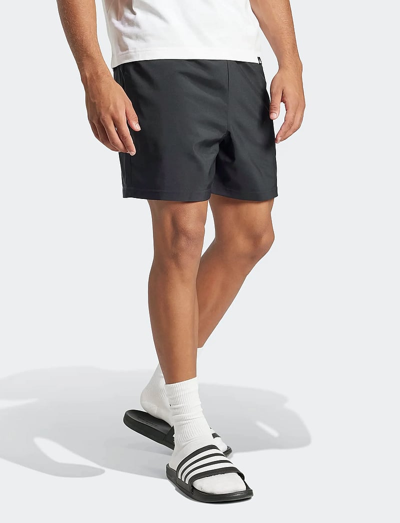 adidas Sportswear - M SL CHELSEA - freizeit shorts - black/white - 0