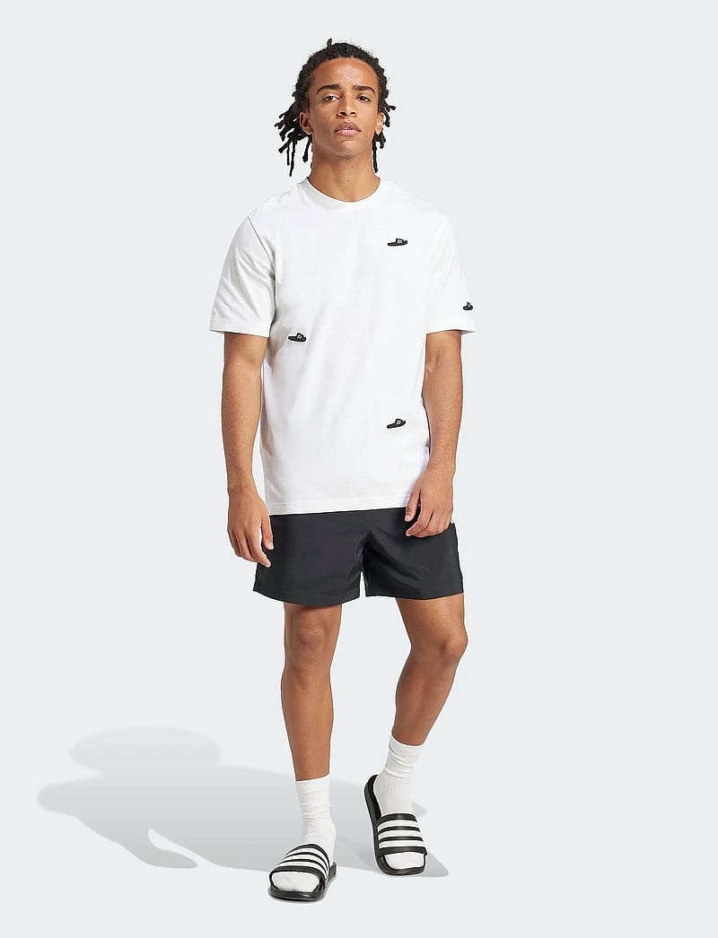 adidas Sportswear - M SL CHELSEA - freizeit shorts - black/white - 3