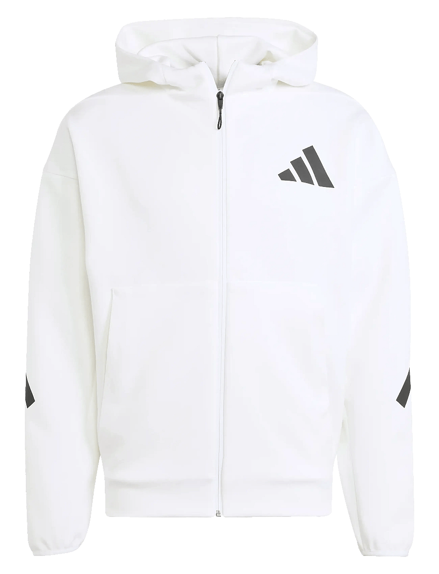 adidas Sportswear - M Z.N.E. FZ - fleece & midlayer - white - 1