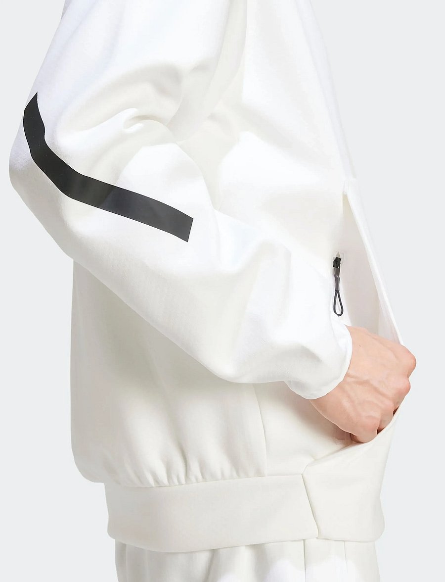 adidas Sportswear - M Z.N.E. FZ - fleece & midlayer - white - 4