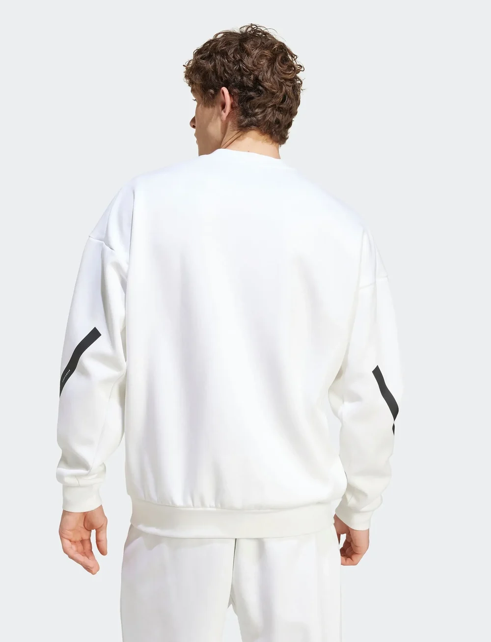 adidas Sportswear - M Z.N.E. CRW - sweatshirts - white - 5