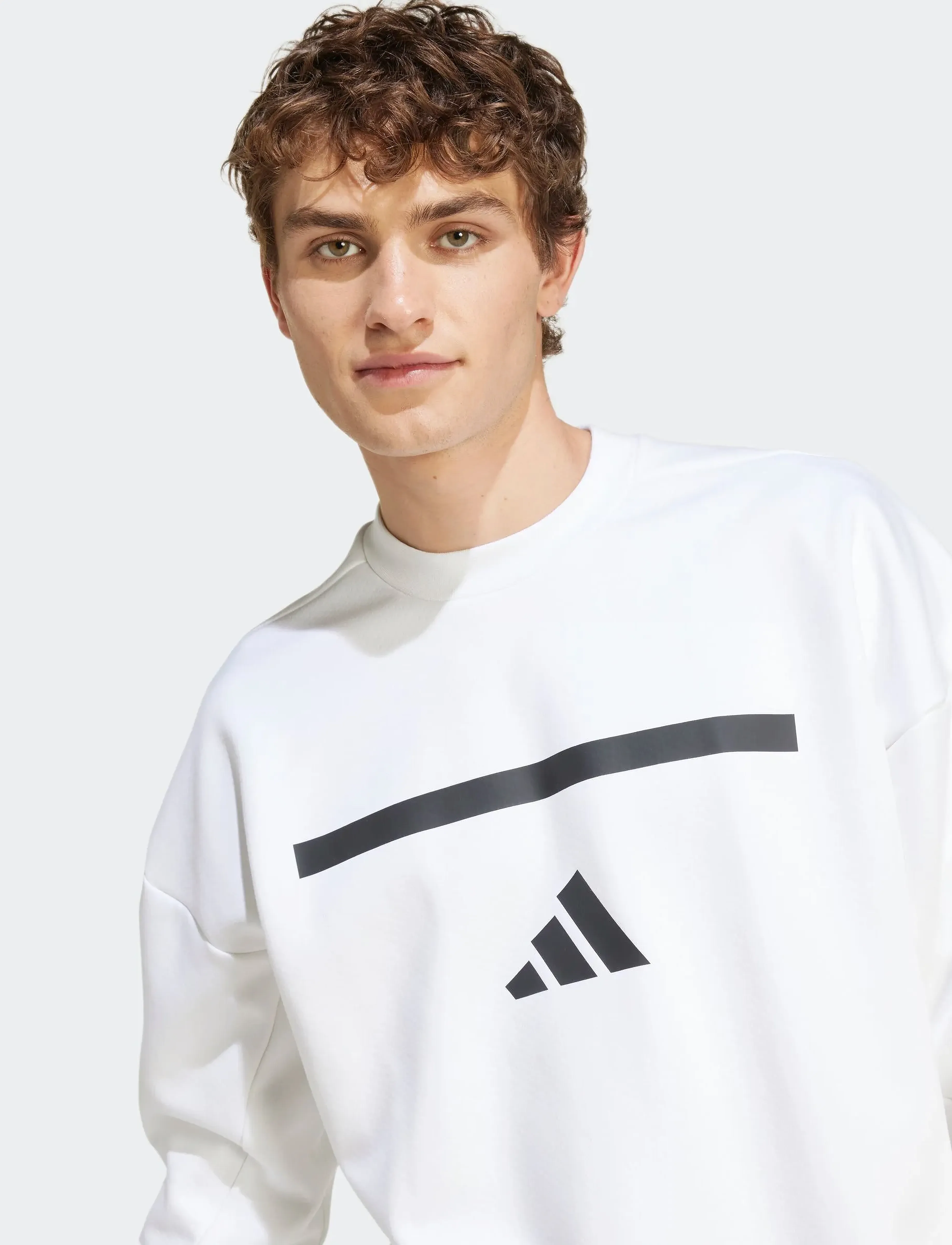 Adidas Sportswear M Z.n.e. Crw sweatshirts herr – bild 3