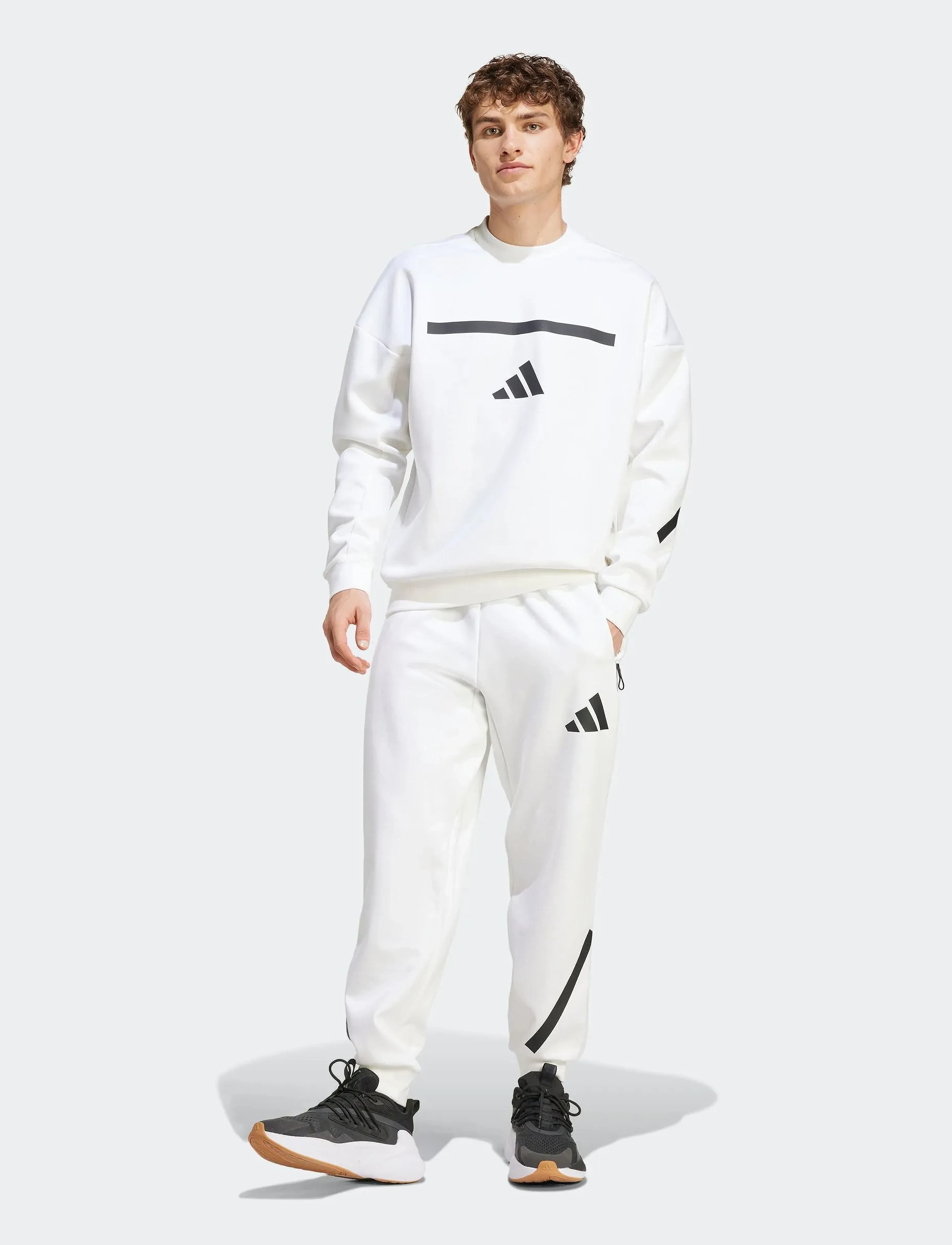 Adidas Sportswear M Z.n.e. Crw sweatshirts herr – bild 6