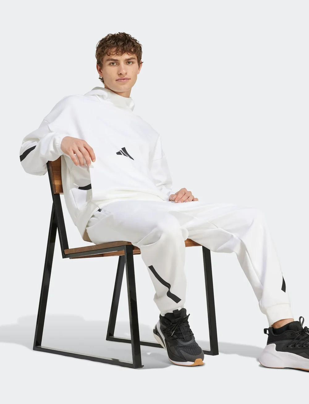 adidas Sportswear - M Z.N.E. HD - huvtröjor - white - 5