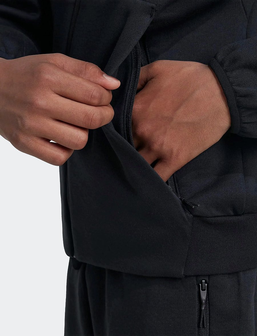 adidas Sportswear - J Z.N.E.FZ - hættetrøjer - black/black - 4