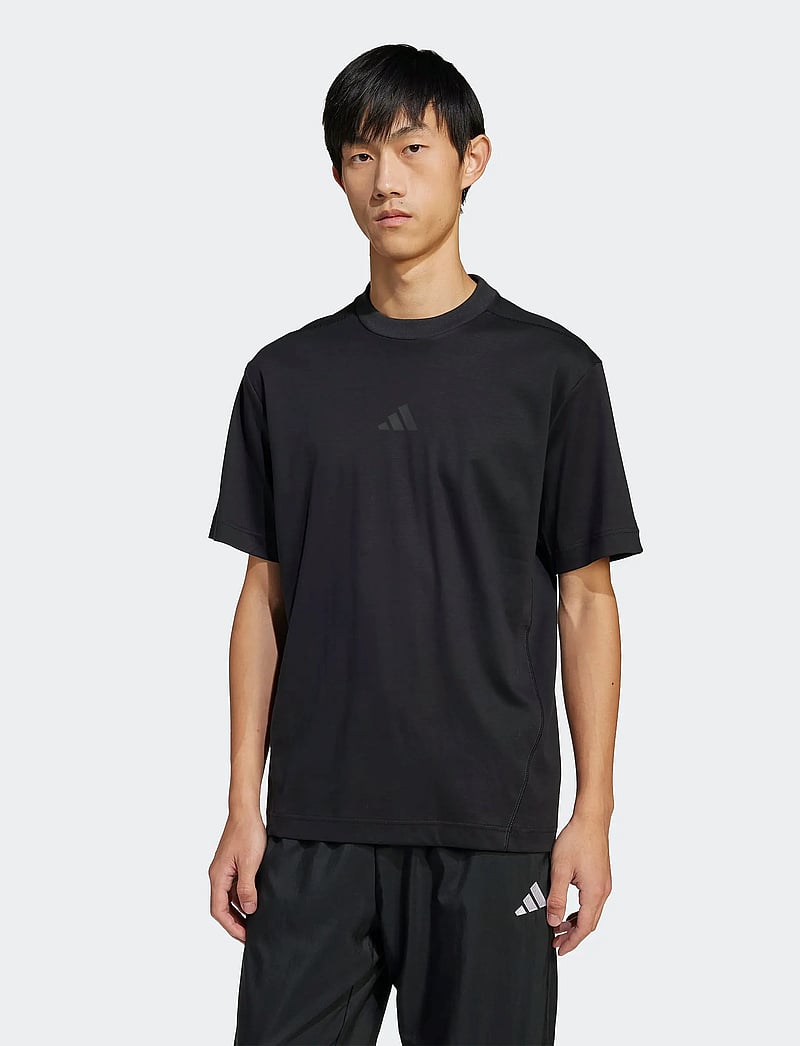 adidas Sportswear - M CE TEE UPF - t-shirts - black - 0