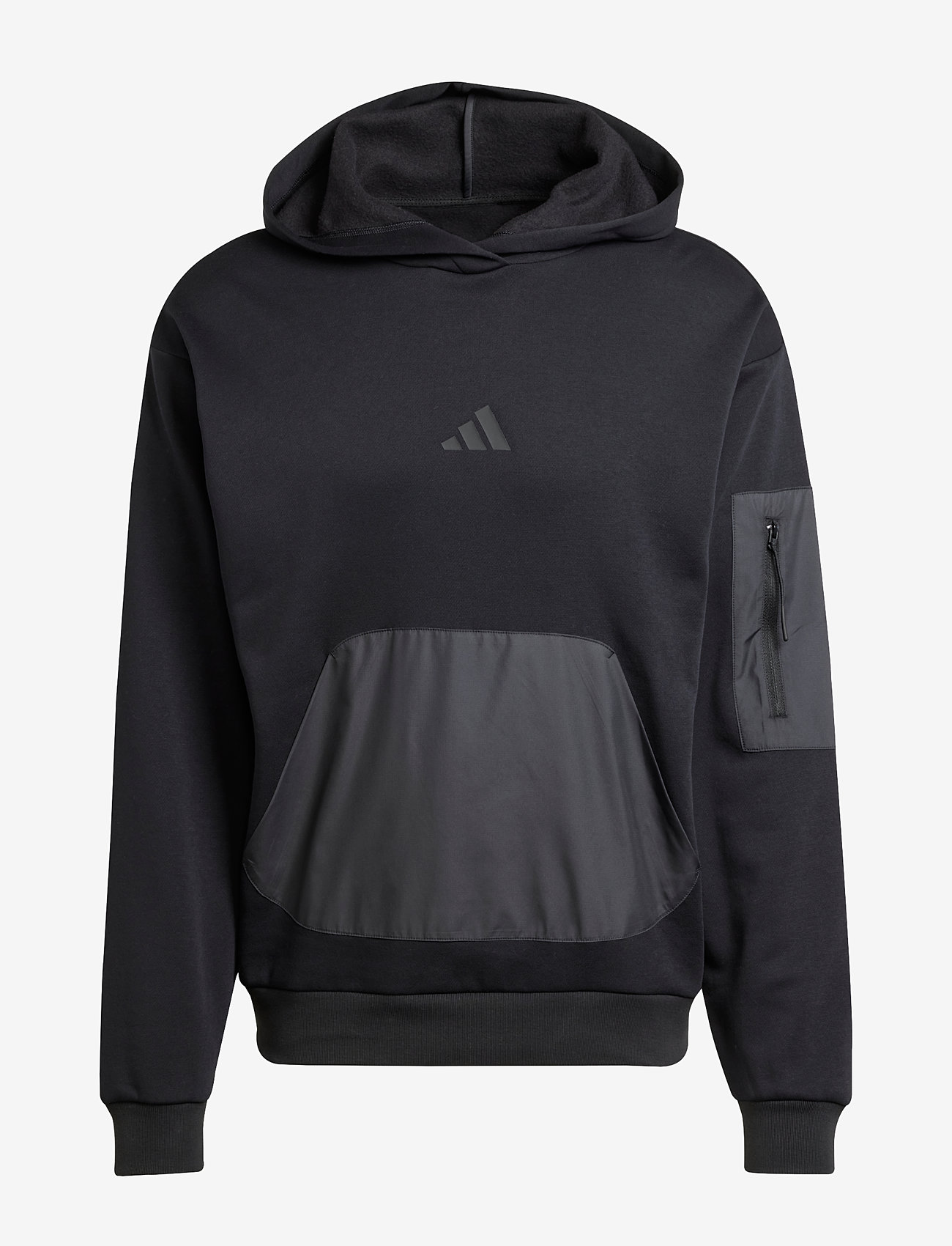 adidas Sportswear - M CE HD GD - kapuutsiga dressipluusid - black - 1