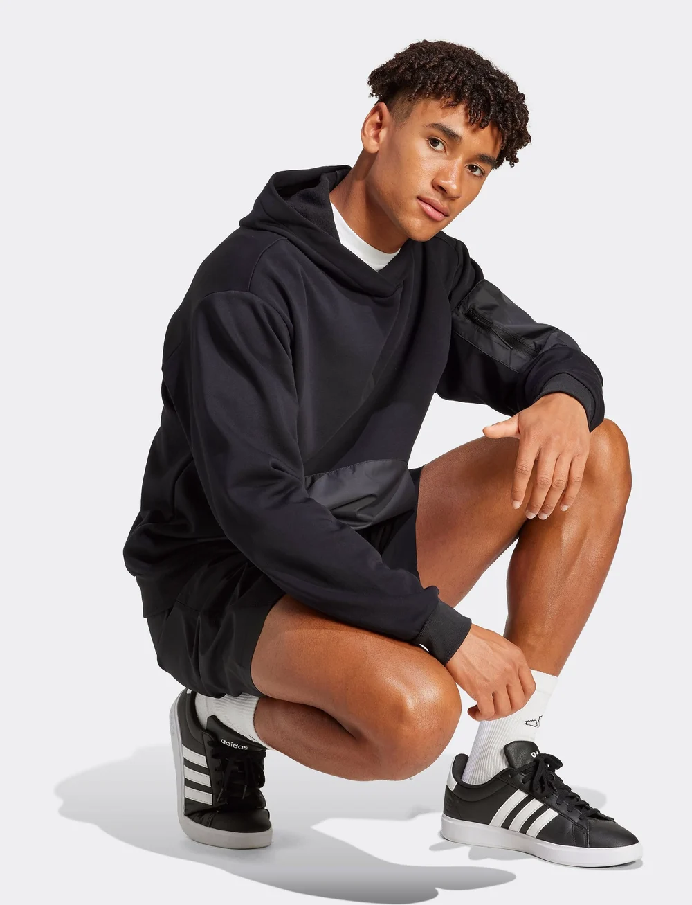 adidas Sportswear - M CE HD GD - kapuzenpullover - black - 0