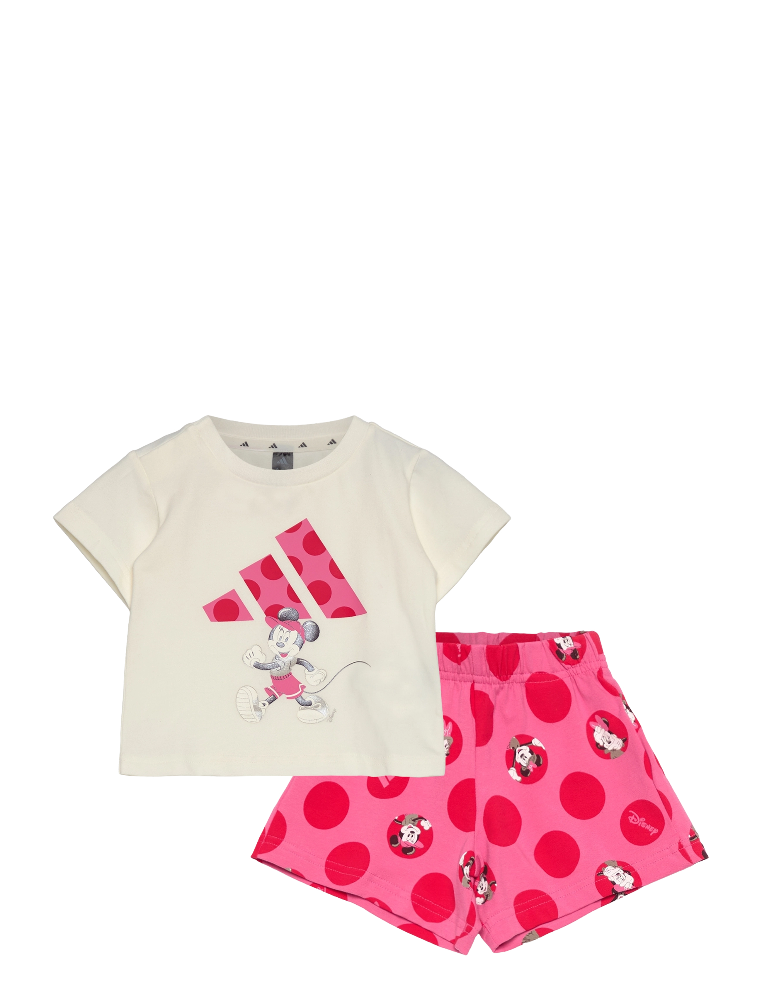 adidas Sportswear I DY MI T SET - Sets - OWHITE/PNKFUS/PURRUB / multi