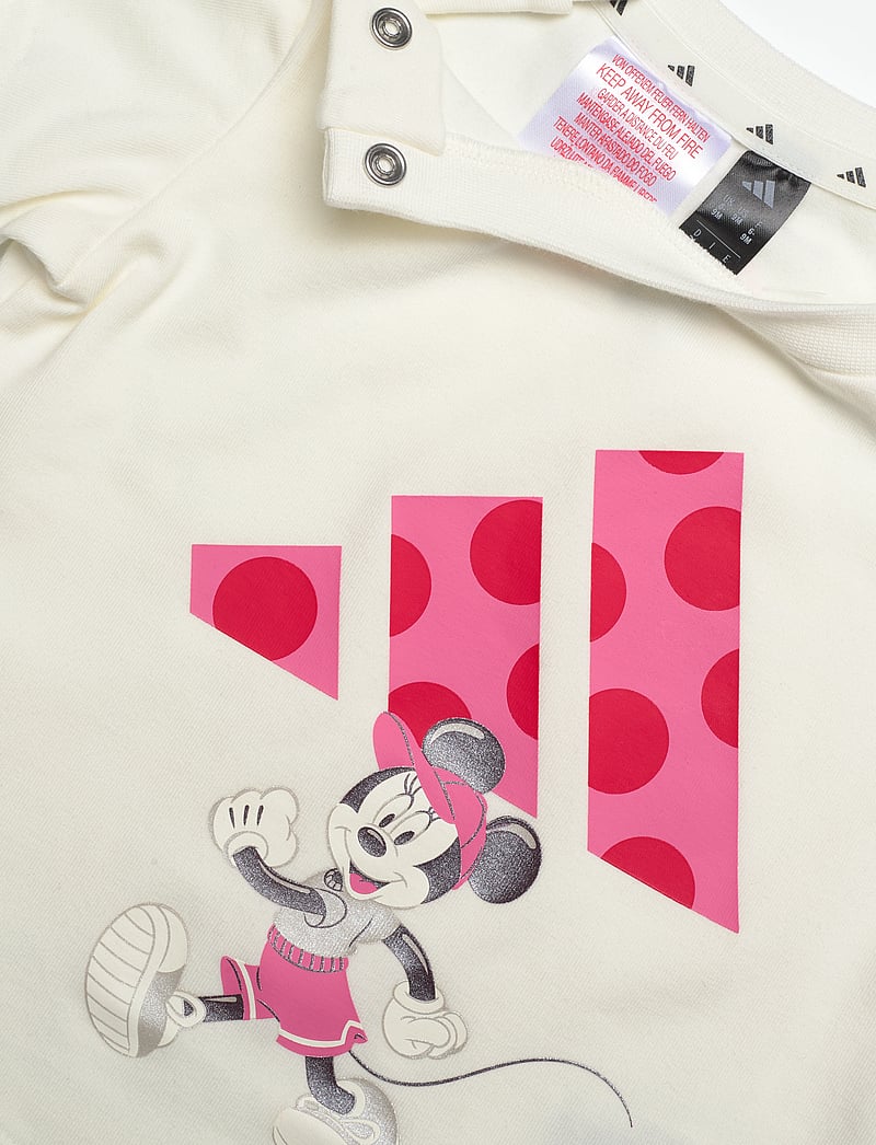 adidas Sportswear - I DY MI T SET - divdaļīgi komplekti - owhite/pnkfus/purrub - 4