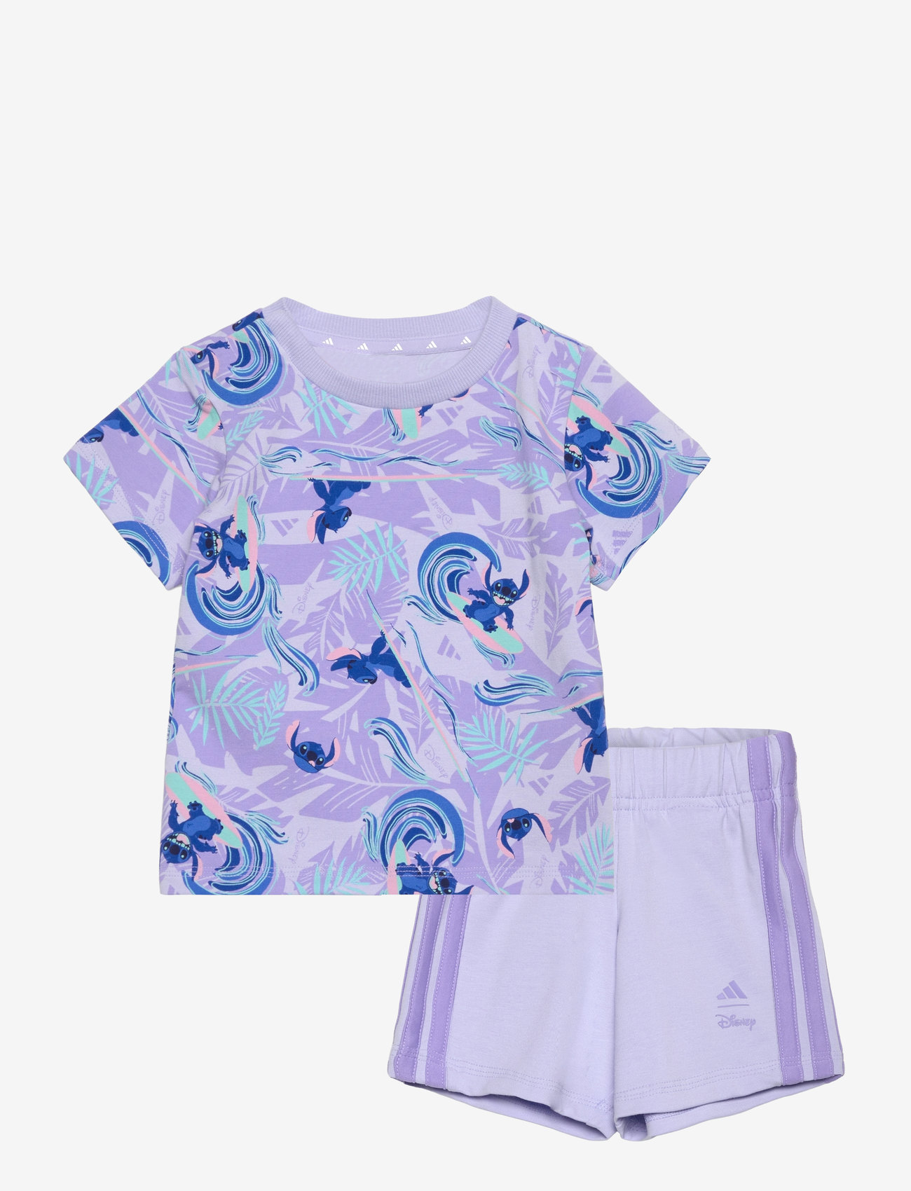 adidas Sportswear - I DY LS T SET - jeu de 2 pièces - vioton/multco - 0
