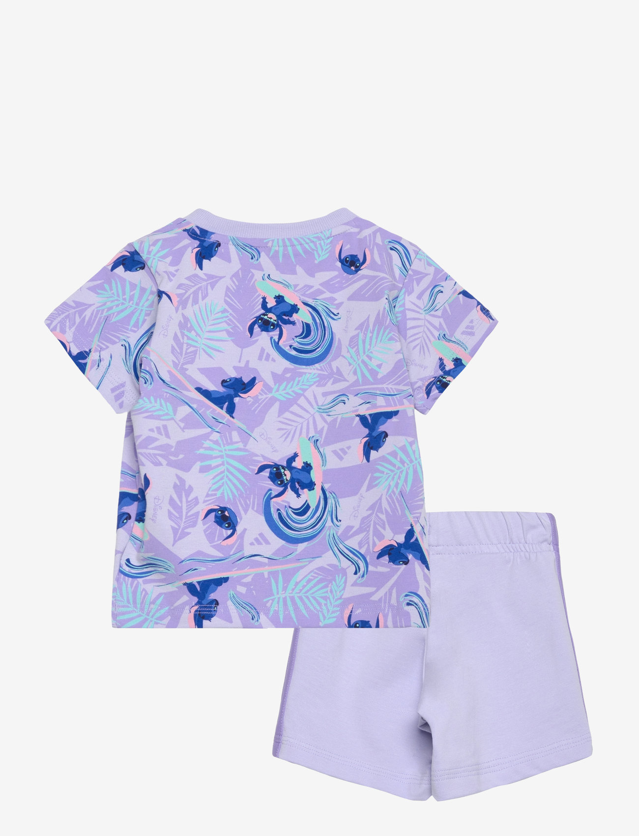 adidas Sportswear - I DY LS T SET - jeu de 2 pièces - vioton/multco - 1