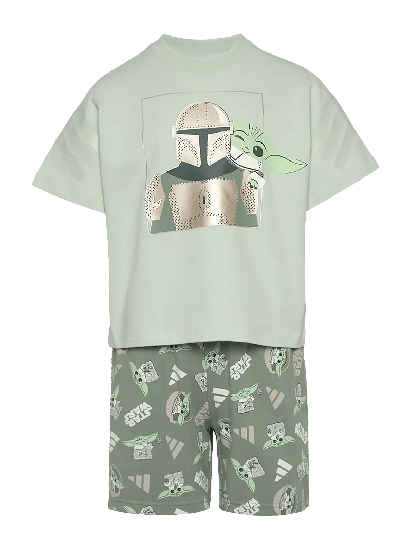 adidas Sportswear - LK SW MNDO TSET - divdaļīgi komplekti - lingrn/cybemt - 1