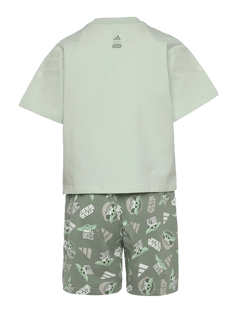 adidas Sportswear - LK SW MNDO TSET - divdaļīgi komplekti - lingrn/cybemt - 2