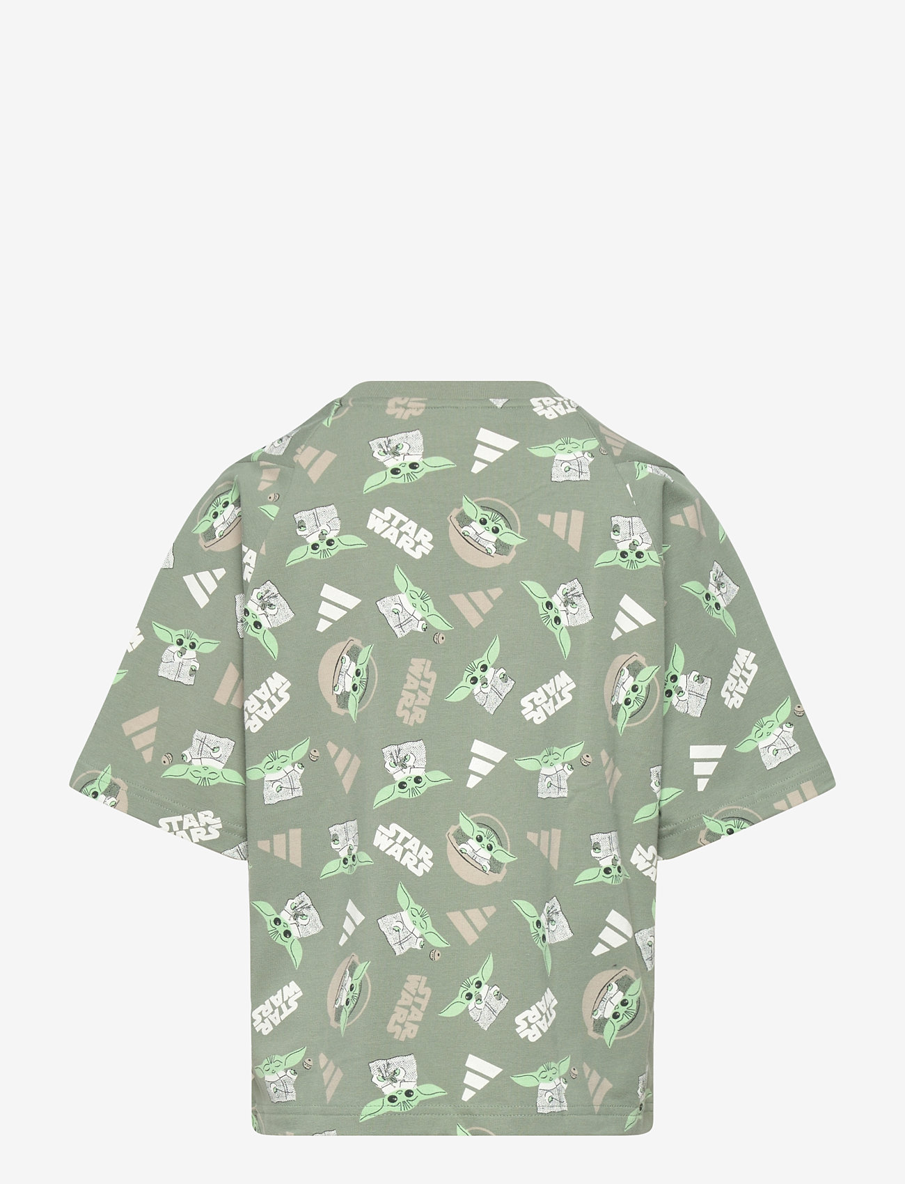 adidas Sportswear - LK SW MNDO T - kortærmede t-shirts - silgrn/multco - 2