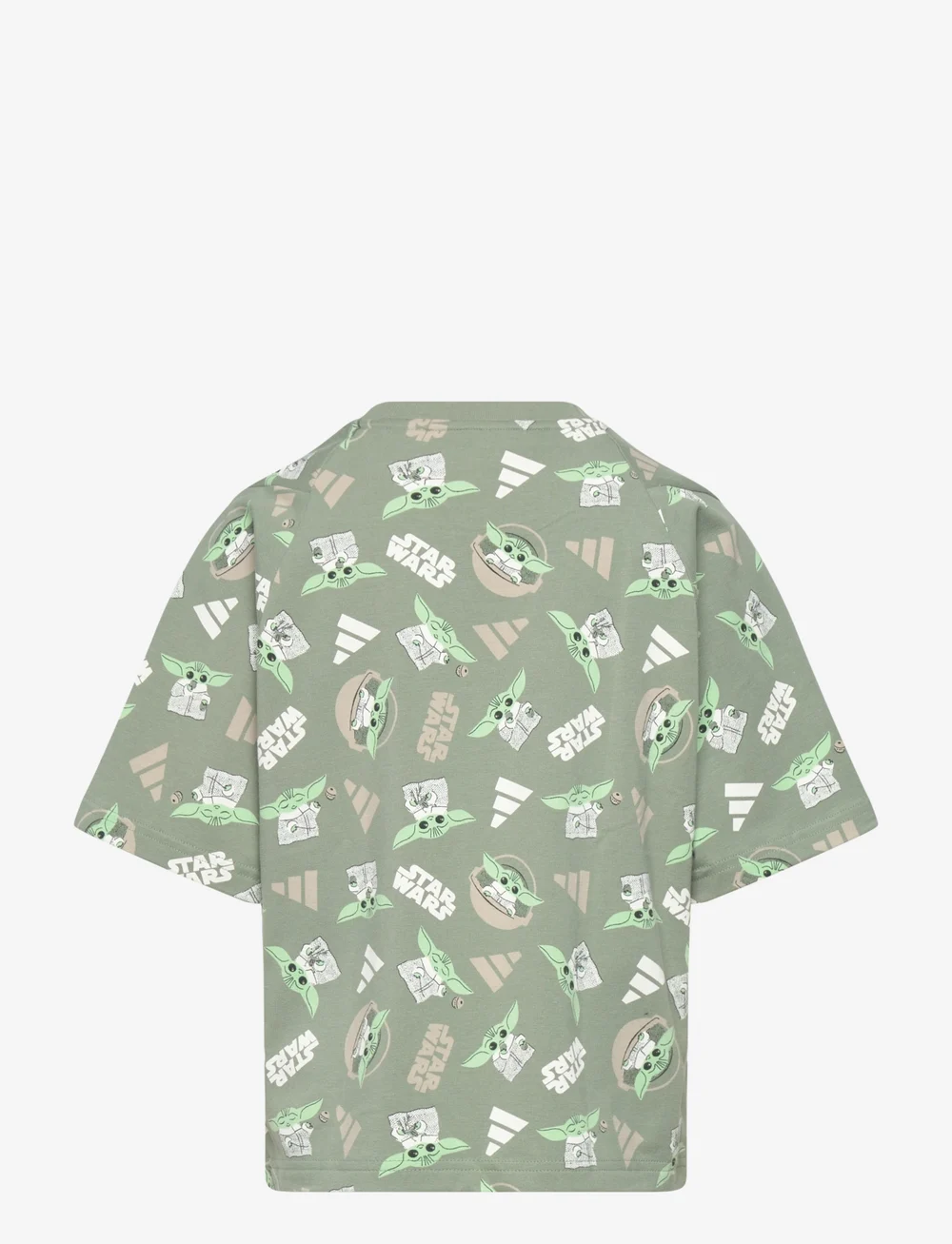 adidas Sportswear - LK SW MNDO T - kortärmade t-shirts - silgrn/multco - 2