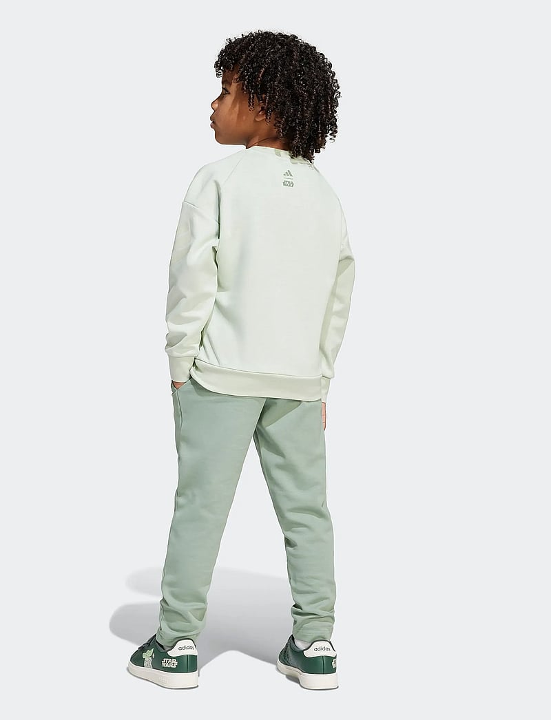 adidas Sportswear - LK SW MNDO JOG - 2-osalised komplektid - lingrn/cybemt - 5