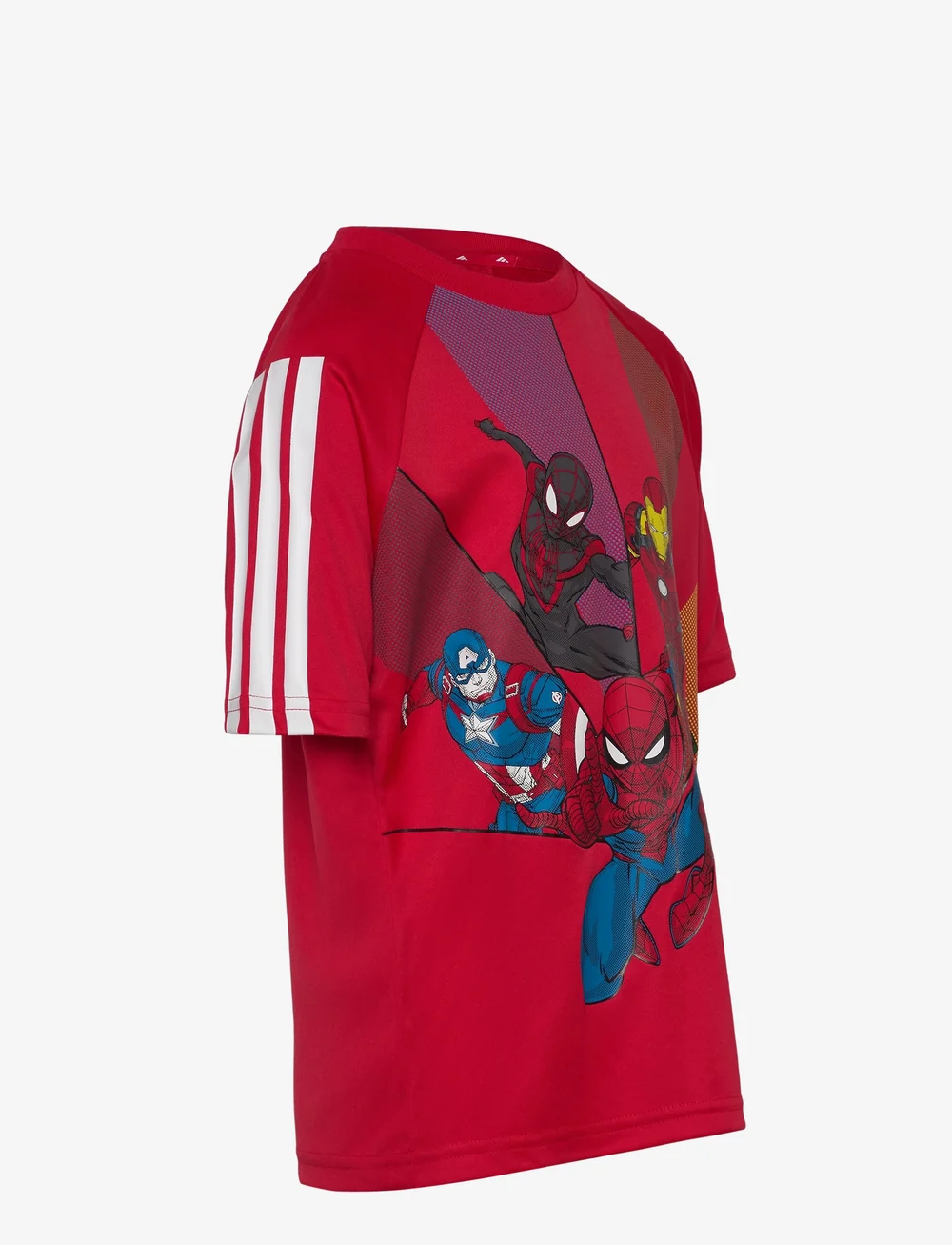 adidas Sportswear - LK MRVL SM T - kurzärmelig - purrub/white/multco - 4