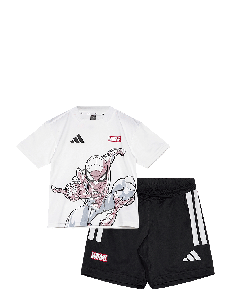 adidas Sportswear - LK MRVL SM TSET - divdaļīgi komplekti - white/black - 1
