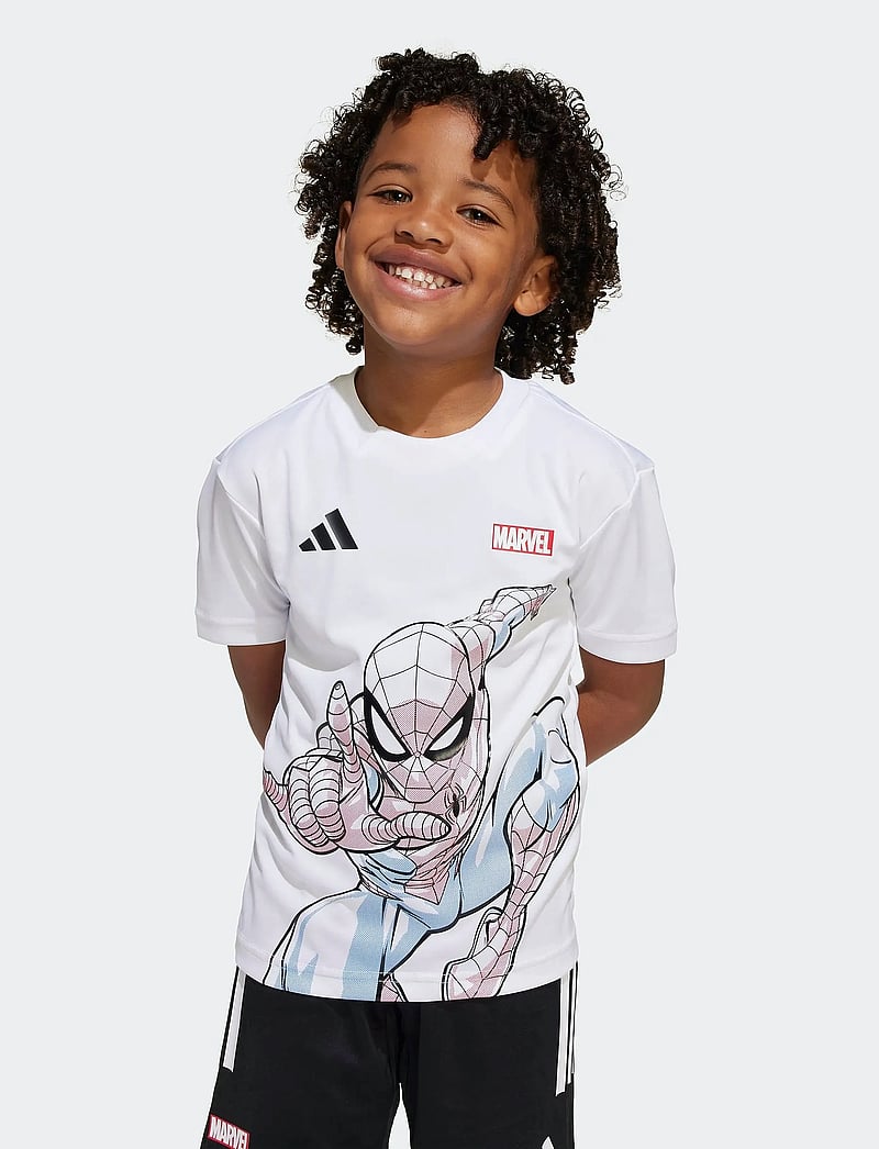 adidas Sportswear - LK MRVL SM TSET - divdaļīgi komplekti - white/black - 4