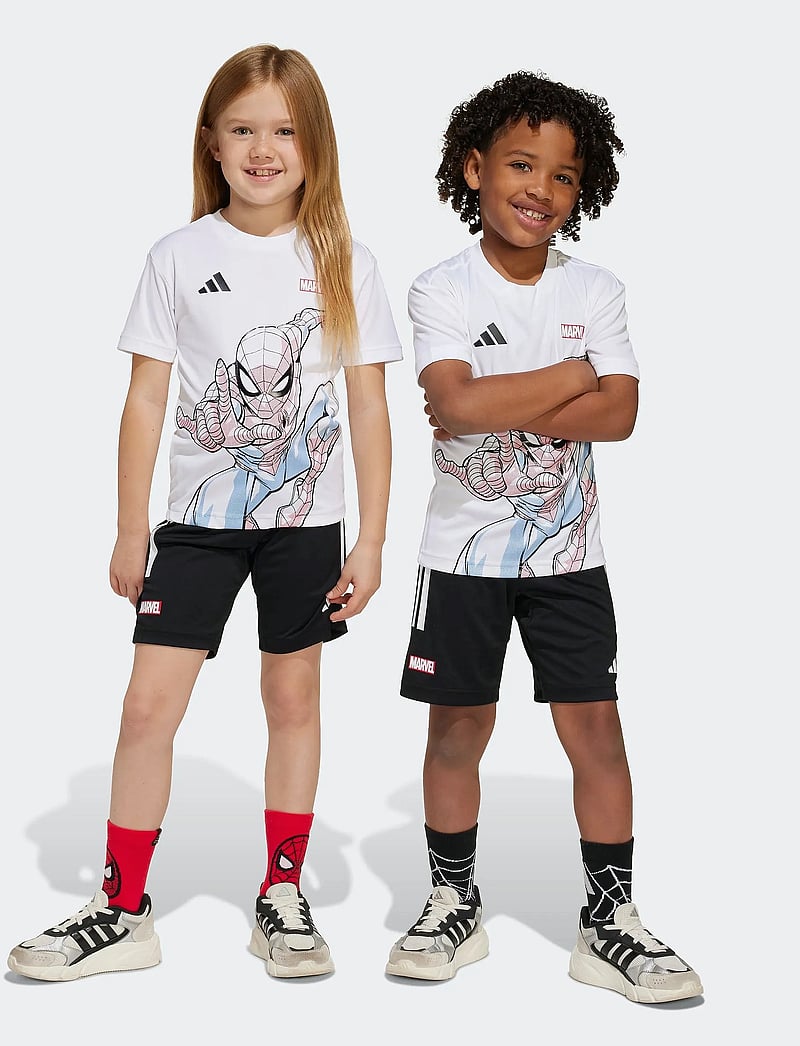 adidas Sportswear - LK MRVL SM TSET - divdaļīgi komplekti - white/black - 5