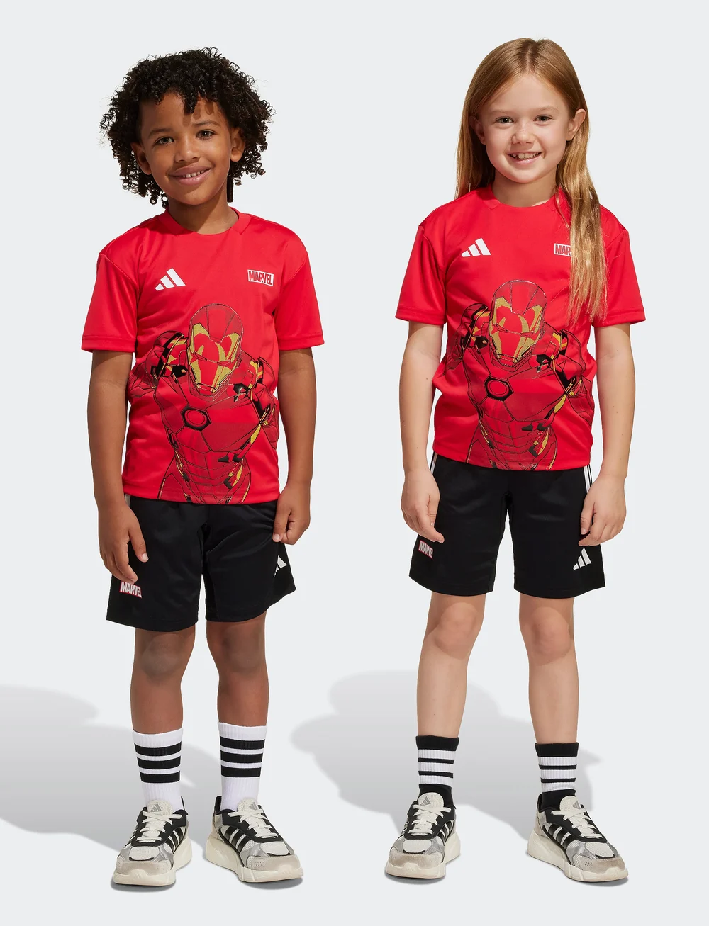 adidas Sportswear - LK MRVL IM TSET - matchende sæt - purrub/white - 0