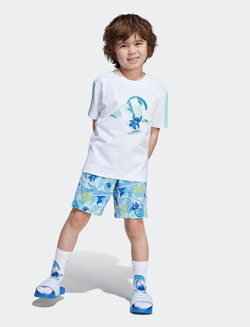 adidas Sportswear - LK DY LS T SET - divdaļīgi komplekti - white/seflaq - 0