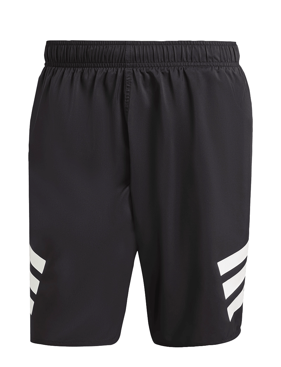 adidas Sportswear - ICON 3S SH 8IN - badehosen - black/white - 1