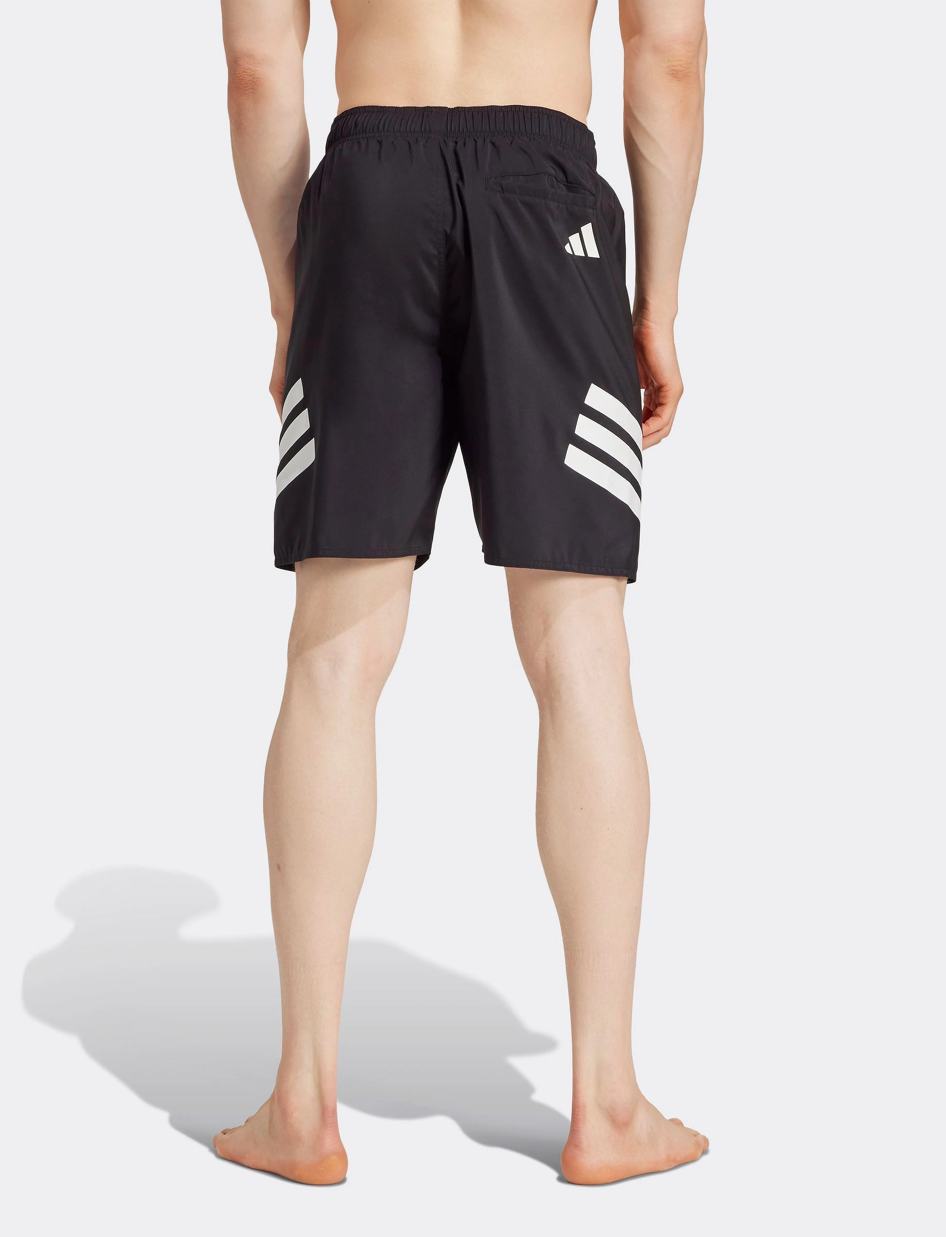 adidas Sportswear - ICON 3S SH 8IN - badehosen - black/white - 4