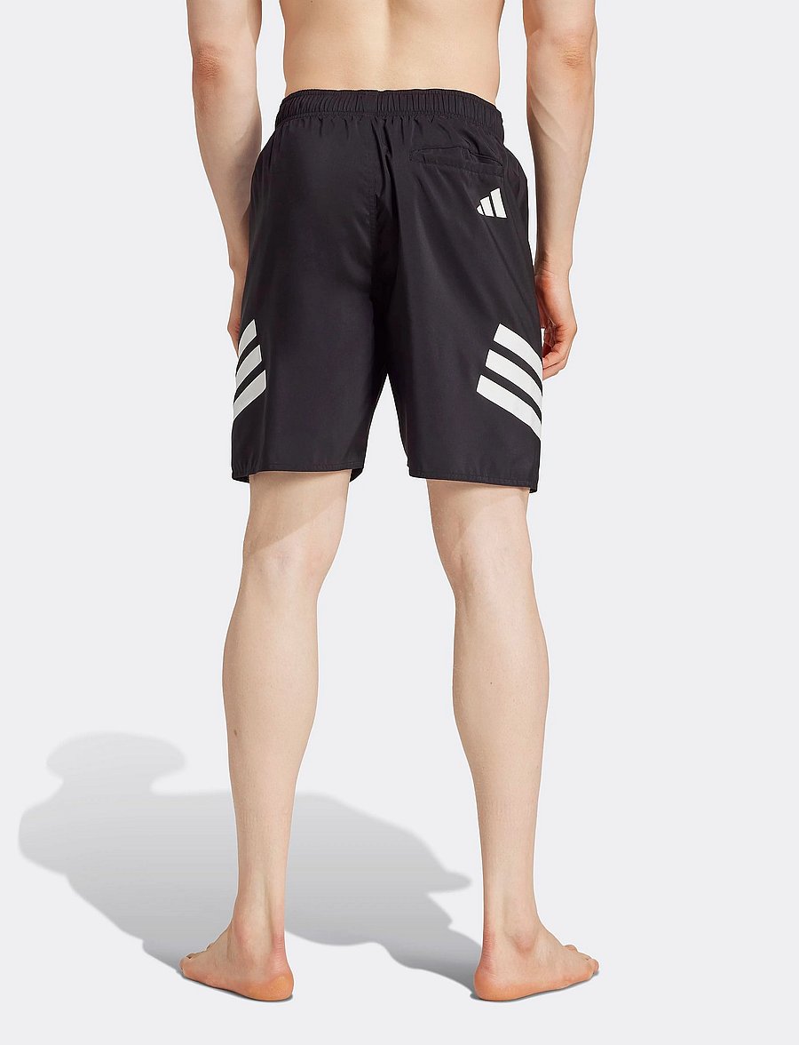 adidas Sportswear - ICON 3S SH 8IN - badehosen - black/white - 4