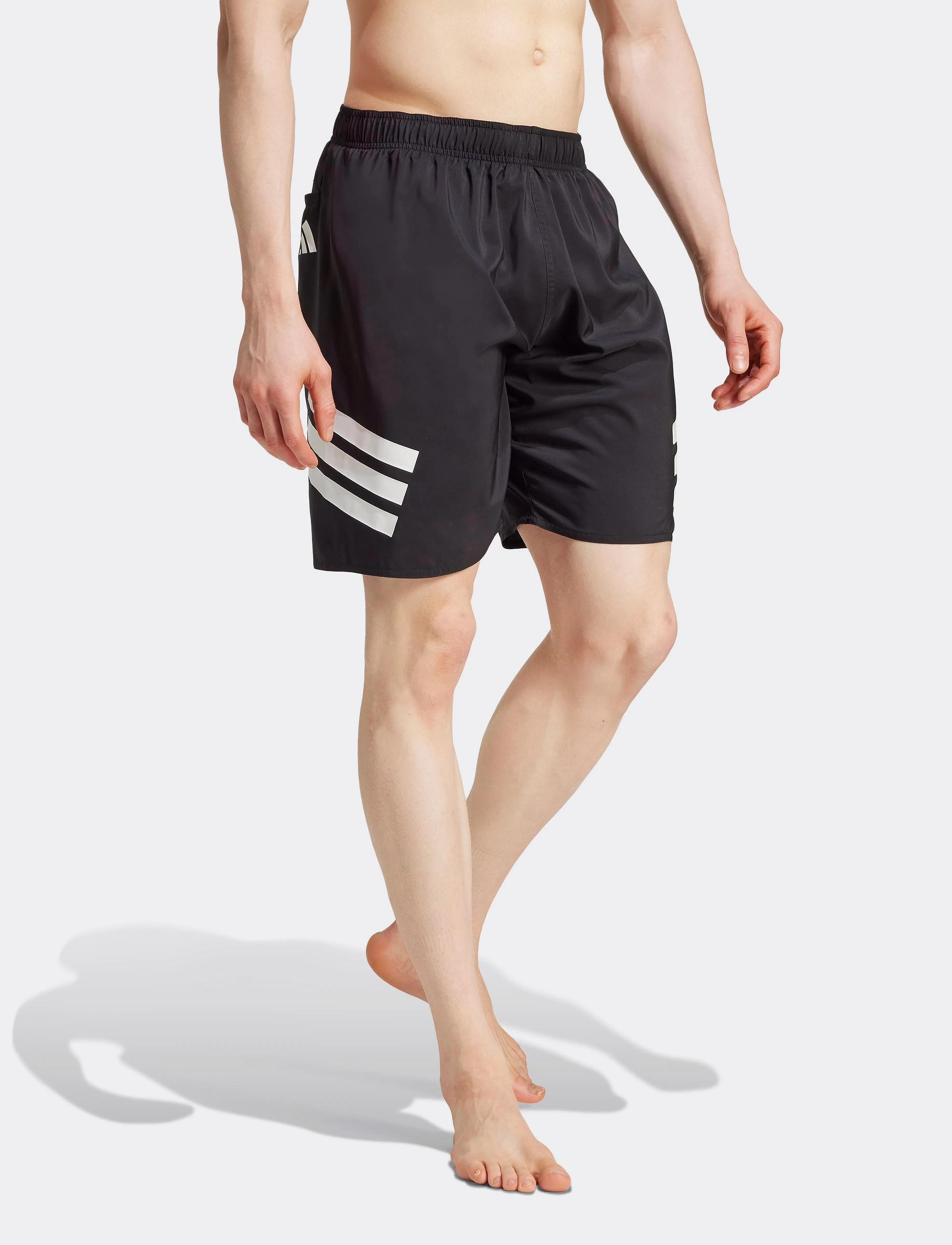 adidas Sportswear - ICON 3S SH 8IN - badehosen - black/white - 5