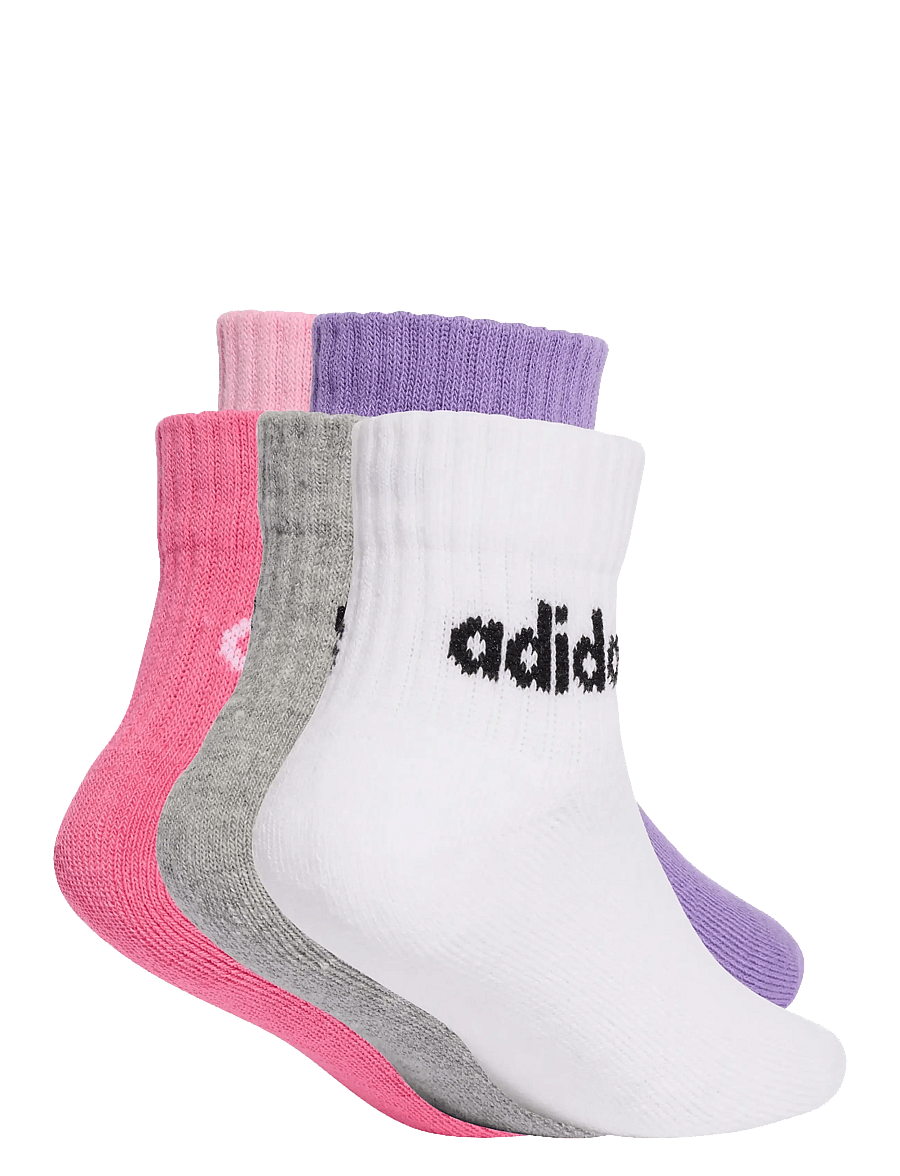 adidas Sportswear - KIDS LIN ANK 5P - strümpfe - trupnk/pnkfus/viofus/ - 1