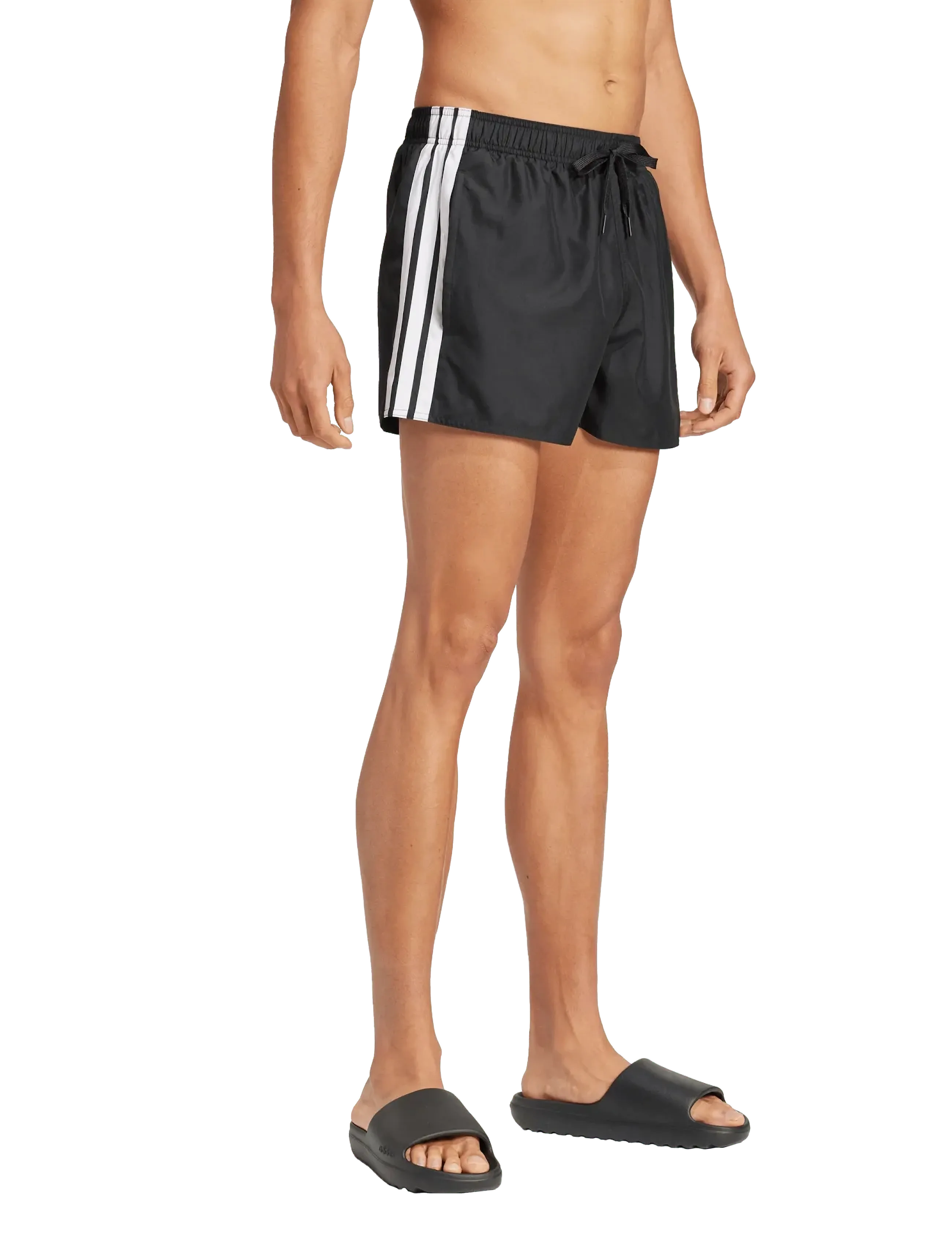 adidas Sportswear 3S Bld Sh 3In, S, Sport Bademode, Schwarz - Swim Shorts, Männerswear