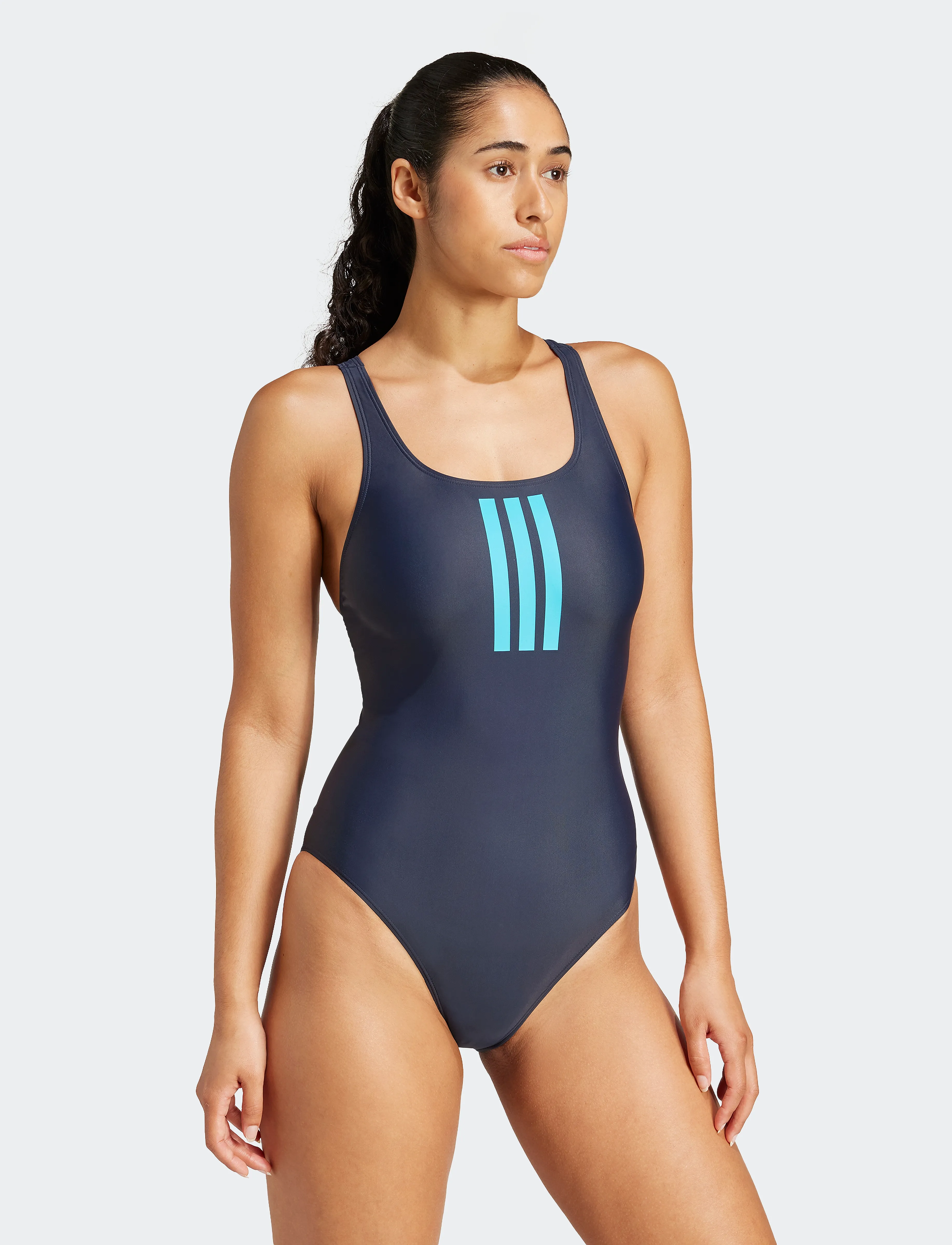 adidas Sportswear - 3S MID SUIT - ujumistrikood - legink/luccya - 0