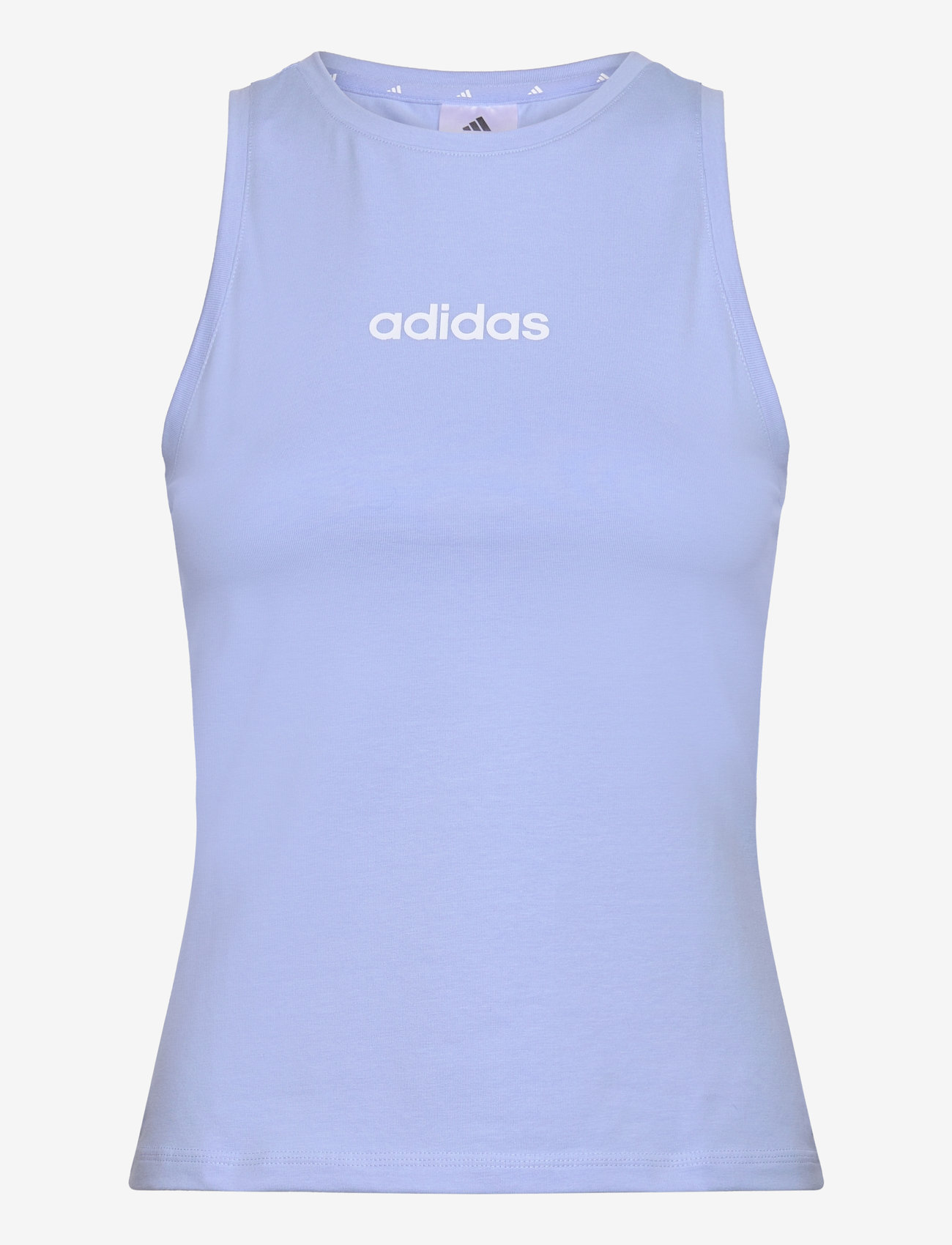 adidas Sportswear - W LIN SJ TK - tanktops - globlu/white - 1