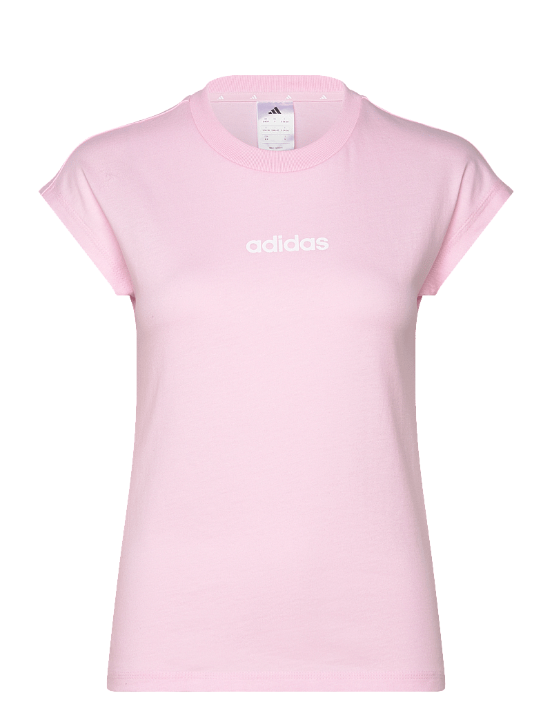 adidas Sportswear - W LIN SJ T - topit & t-paidat - clpink/white - 1
