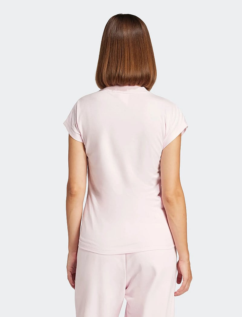 adidas Sportswear - W LIN SJ T - topit & t-paidat - clpink/white - 4