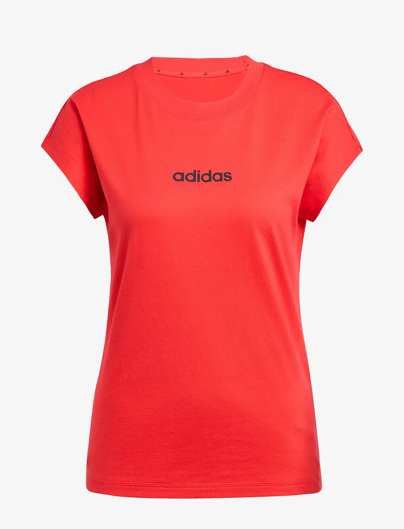 adidas Sportswear - W LIN SJ T - t-shirts - purrub/black - 1