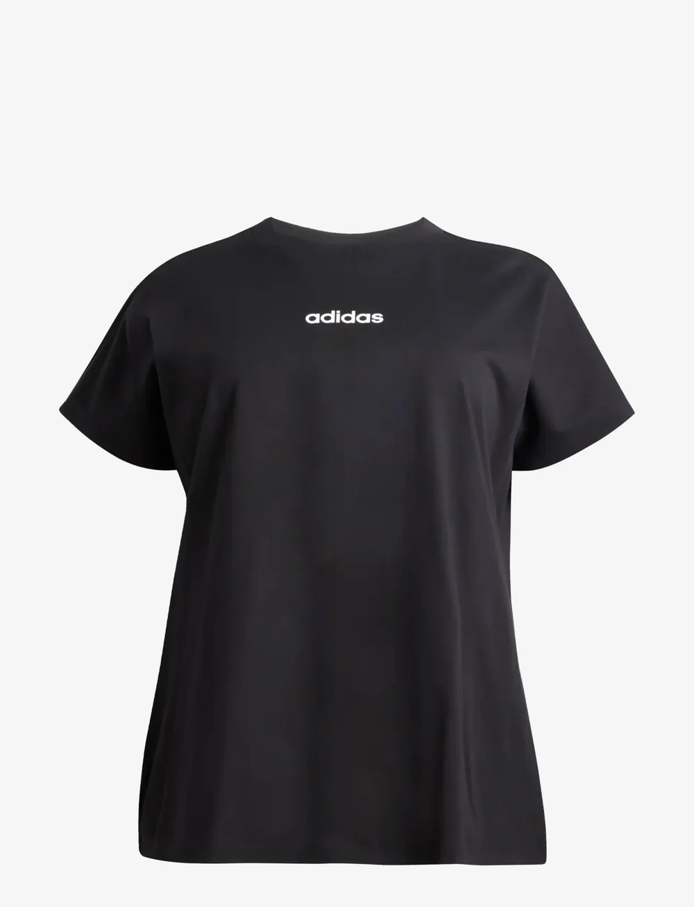 adidas Sportswear - W LIN SJ T INC - t-särgid - black/white - 1