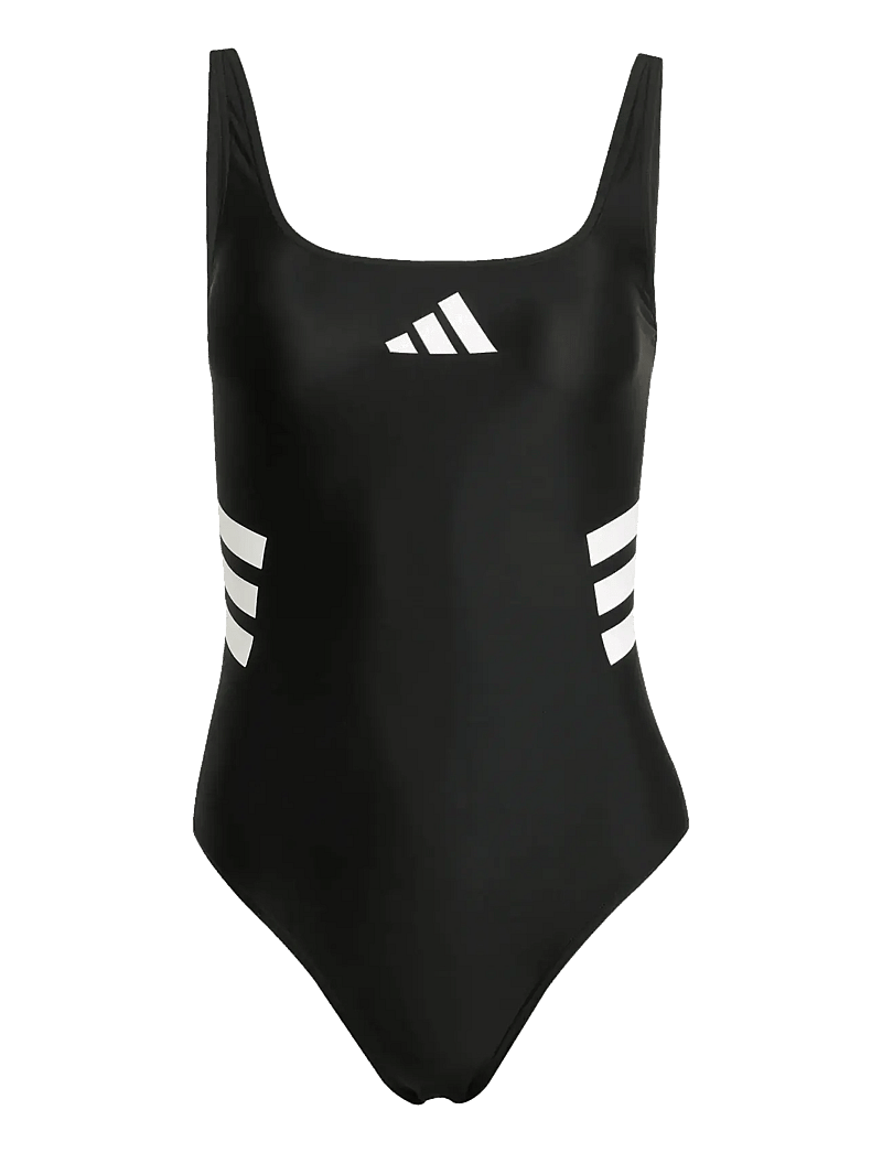 adidas Sportswear - 3S UBACK SUIT - sportsbadetøj - black/white - 1