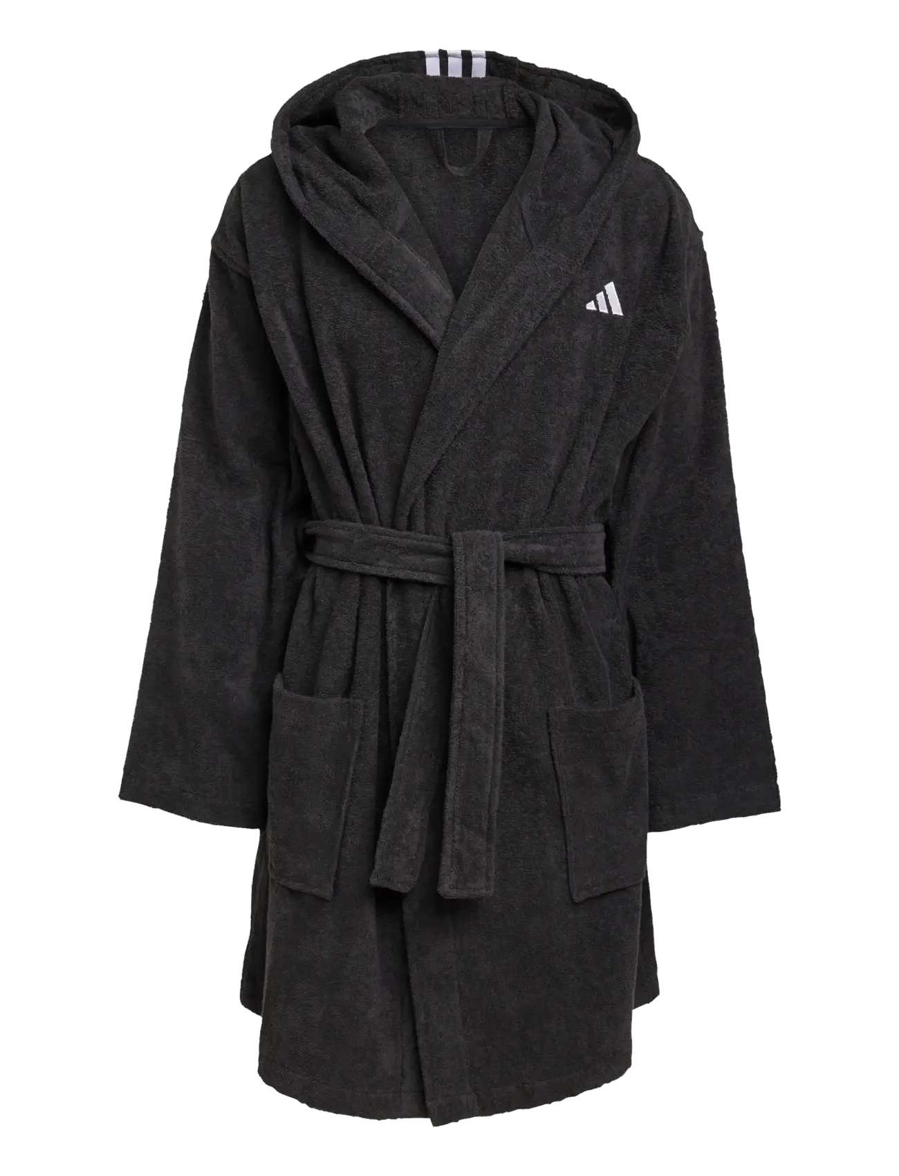 ADIDAS SPORTSWEAR Bathrobe Hooded Schwarz - M - Damen