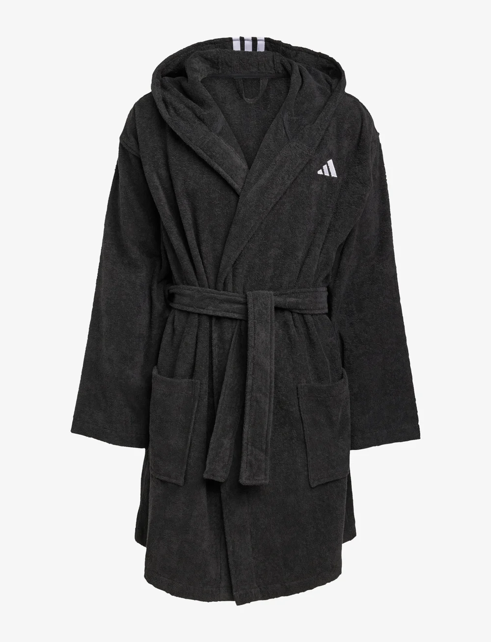 adidas Sportswear - BATHROBE HOODED - dvieļi - black - 1