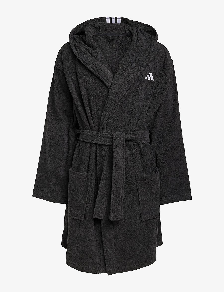 adidas Sportswear - BATHROBE HOODED - black - 1