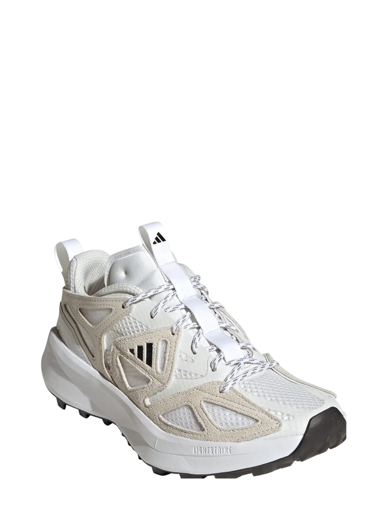 adidas Sportswear KANTAI TRAIL - Sko - FTWWHT/CBLACK/CRYWHT / gold