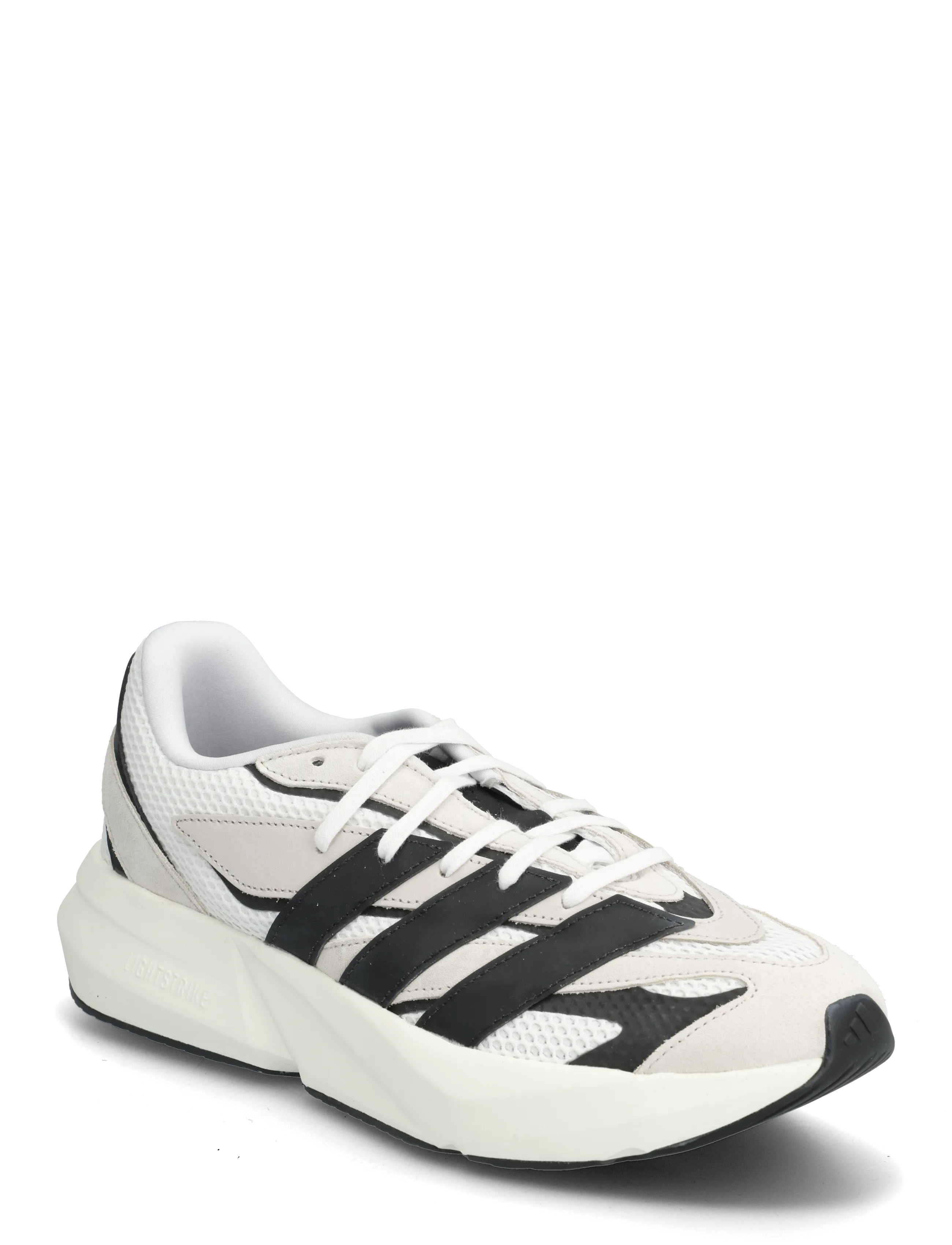 adidas Sportswear LIGHTBLAZE - Jogging - ALUMIN/CBLACK/FTWWHT / white