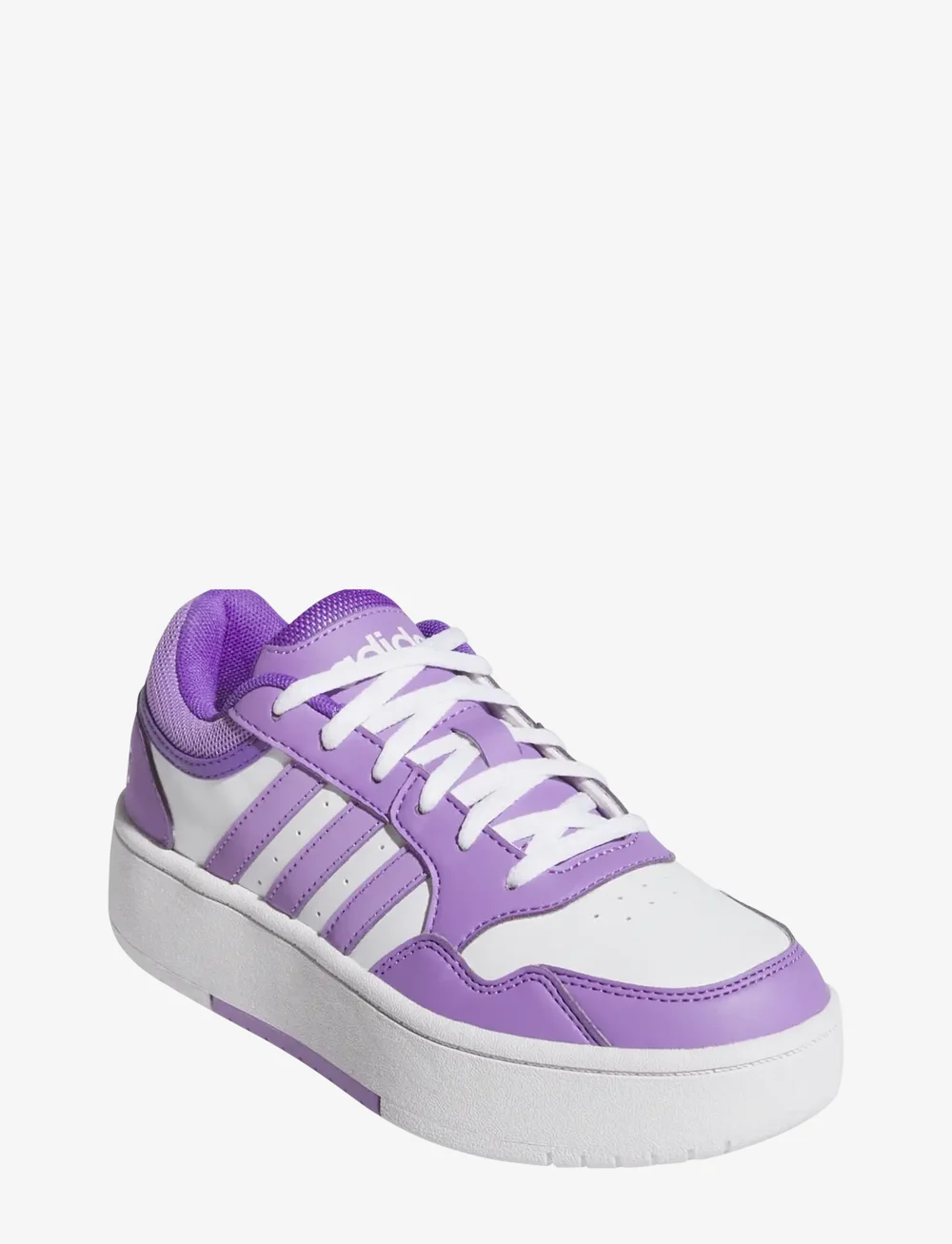 adidas Sportswear - HOOPS 3.0 BOLD J - niedriger schnitt - ftwwht/viofus/purrus - 0