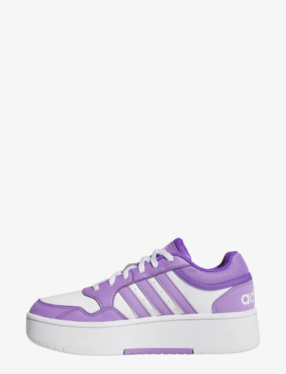 adidas Sportswear - HOOPS 3.0 BOLD J - niedriger schnitt - ftwwht/viofus/purrus - 2