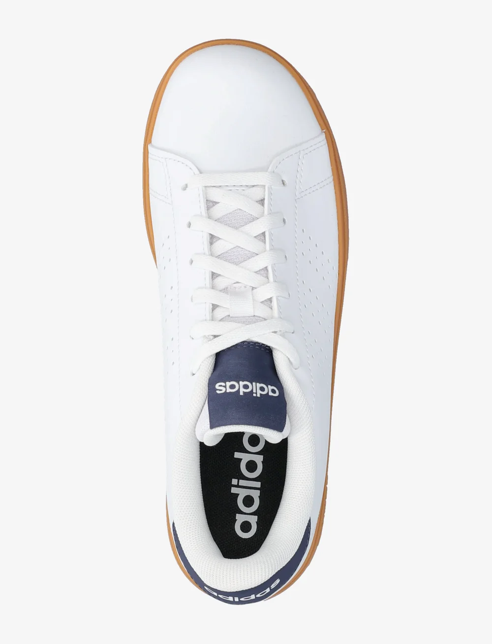 adidas Sportswear - ADVANTAGE BASE 2.0 J - låga sneakers - ftwwht/shanav/gum10 - 3