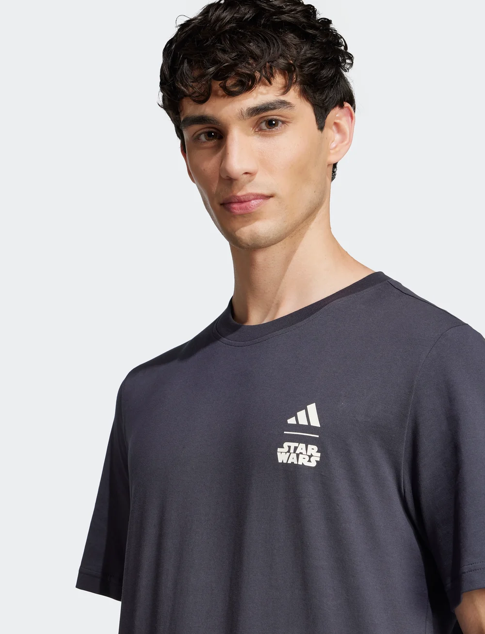 adidas Sportswear - M SW TM T - stuttermarbolir - ntgrey - 3